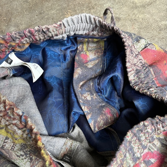 Vivienne Westwood Beautiful Samurai Cut 2019 Crazy Print Cargo Pants - Picture 9 of 13